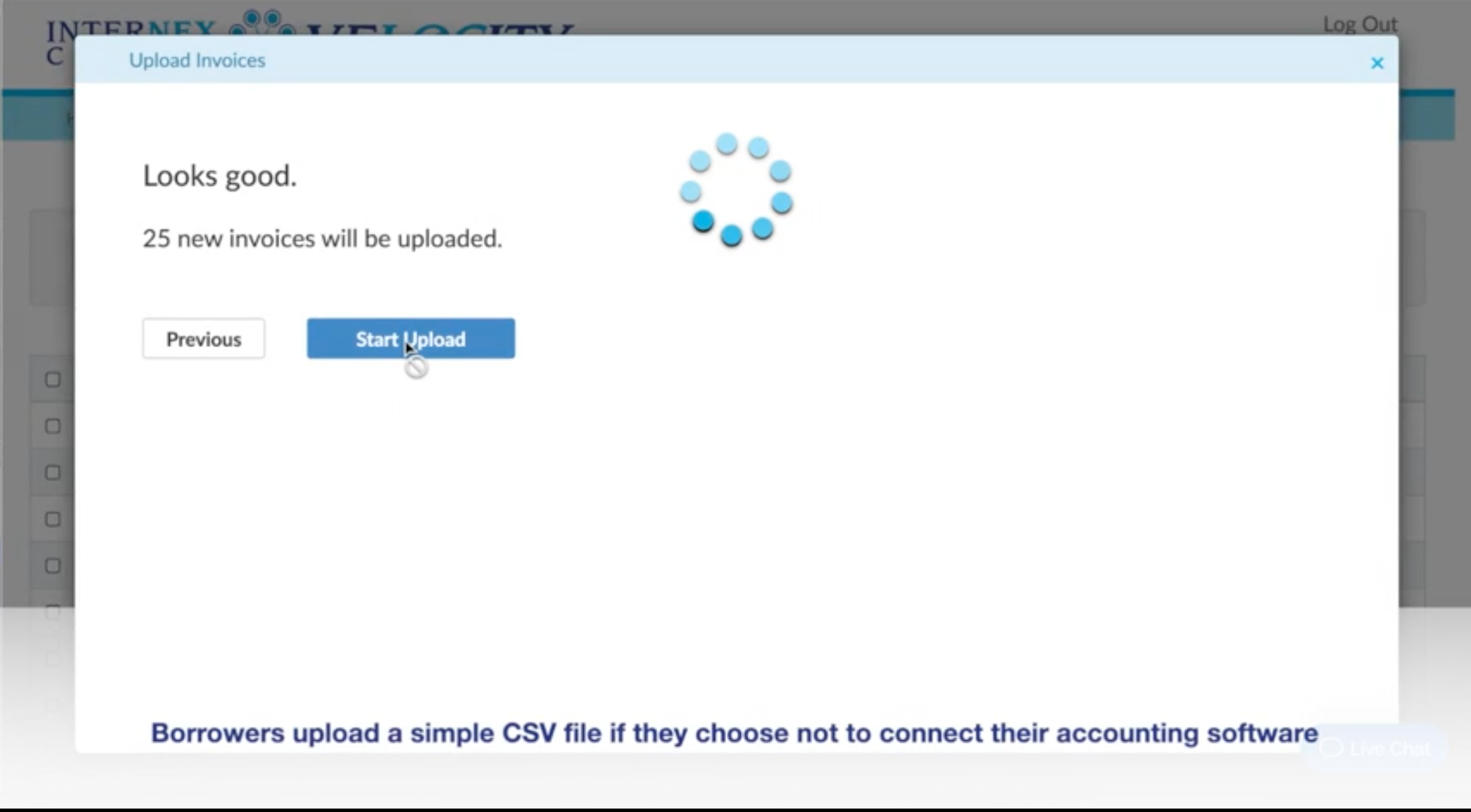 Velocity Platform Screenshot